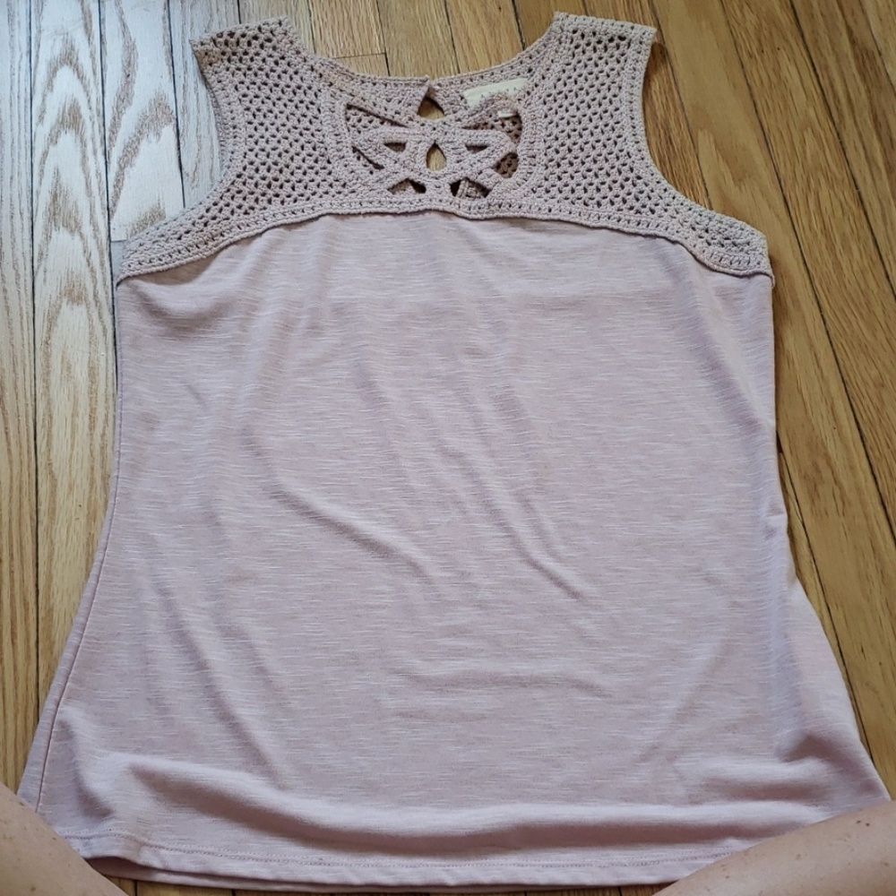 Crocheted top